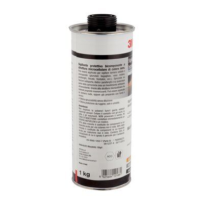3M Antirombo Black Zweikomponenten-Polyurethan-Schutzdichtstoff 1 kg 08828
