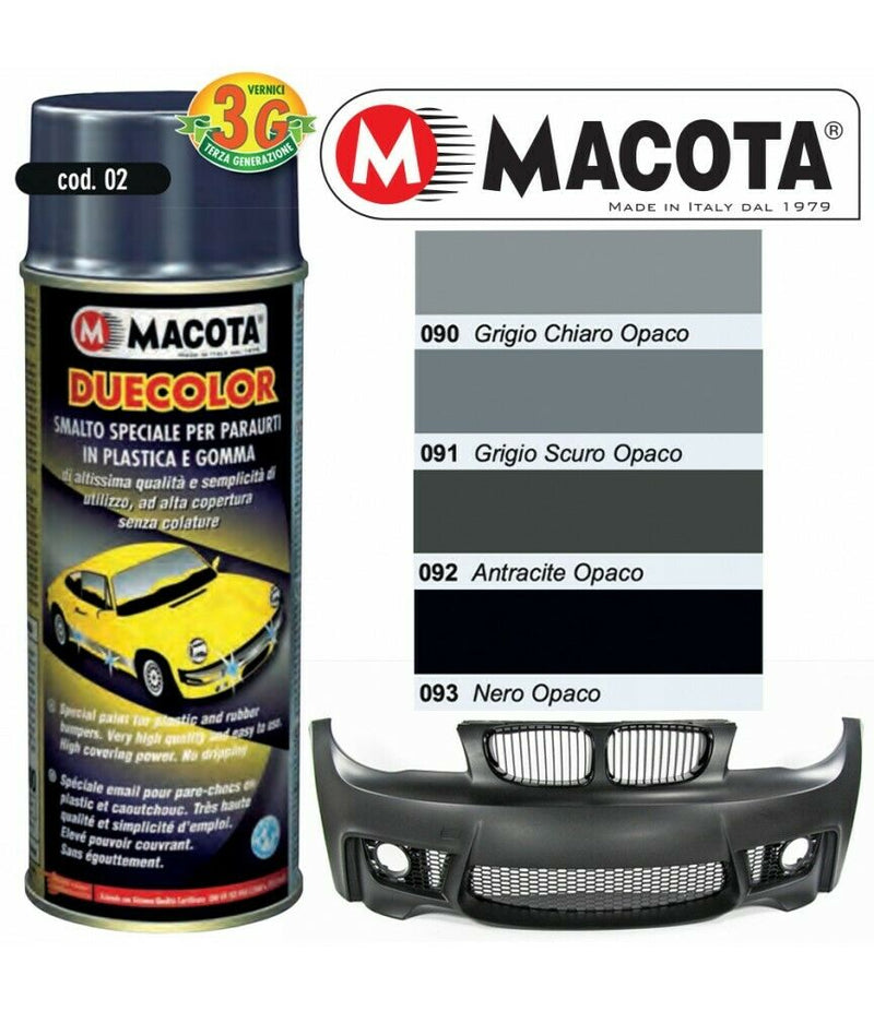 Macota Duecolor Sprühfarbe für Kunststoff-Gummistoßstange 400ML