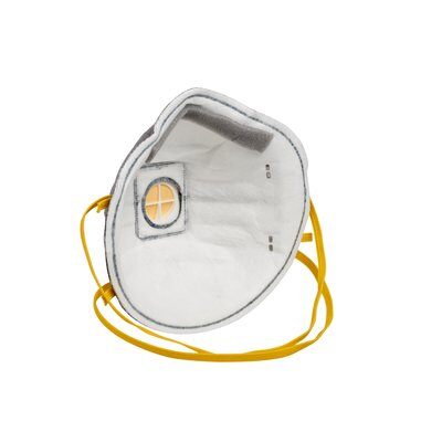 3M 9914 Einweg-Atemschutzmaske mit Aktivkohle für organische Dämpfe FFP1 NR D mit Ventil