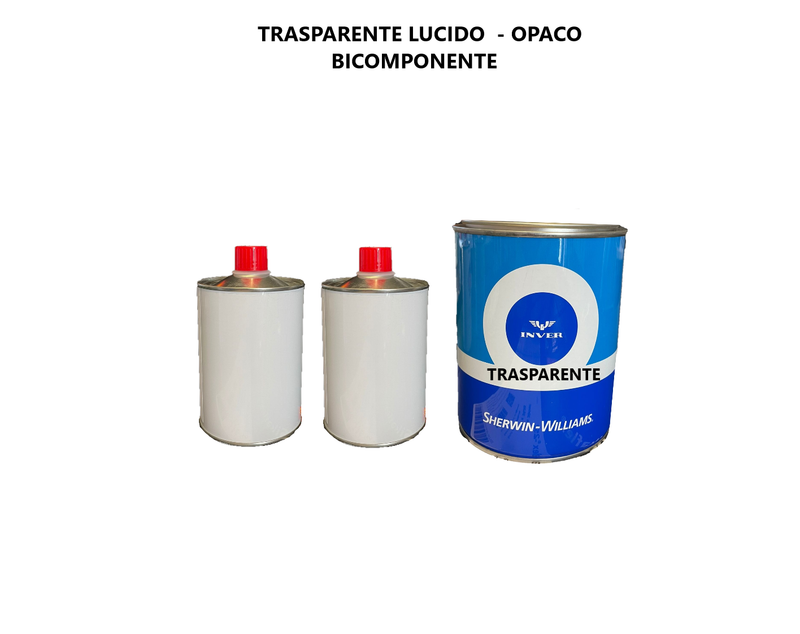 Transparent Glossy/Opaque Inver Bicomponent + Katalysator und Verdünner 1 KG