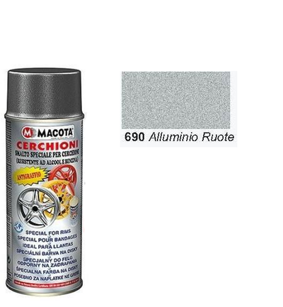 Macota Spraydose Emaille-Felgen Kratzfeste 400ml resistente Farbe