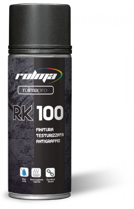 Rolma Lackspray Strukturspray TXT Kratzfest RK100 K 100 400ml